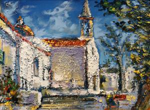 Die Kirche Von San Jose 30x40cm